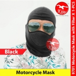 Motorcycle Mask with Filter Balaclava Headgear Cycling Full Face Mask Helmet Topi #NinjaMask #骑士头盔内帽 #Topeng #9701